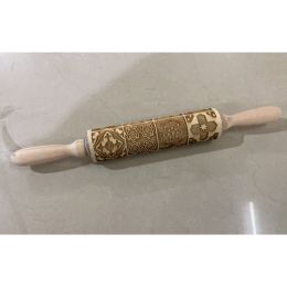 Rolling Pin Christmas Embossing (Option: 12style 35cm)
