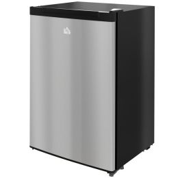 Upright Freezer, 3 Cu Ft Small Freezer with Reversible Single Door, Adjustable Thermostat for Home, Apartment, Silver (Option: Silver-580x590x910 mm)