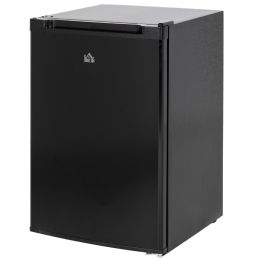 Upright Freezer, 3 Cu Ft Small Freezer with Reversible Single Door, Adjustable Thermostat for Home, Apartment, Black (Option: Black-580x590x910 mm)